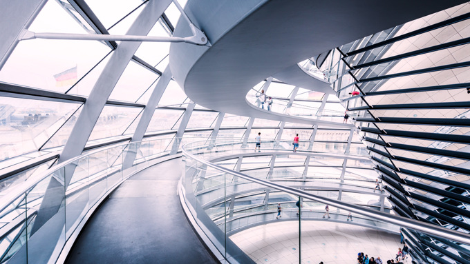 Reichstagskuppelinnenraum