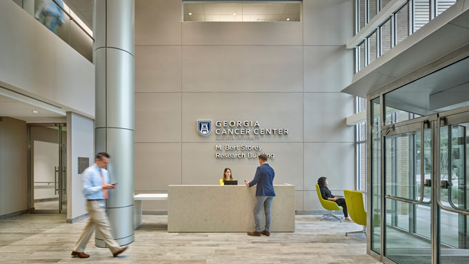 Réception du Augusta U. Cancer Center