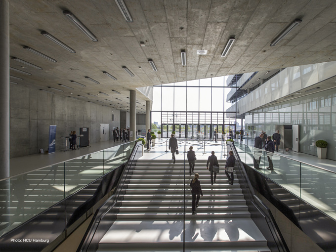 Atrium der Hafencity Universität
